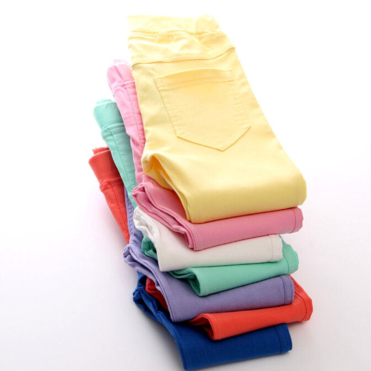Girls Pencil Pants Elastic Baby Pencil Pants Slim Fit Outer Wear Children's Leggings Imitation Jeans Manufacturer Wholesale Girls Pencil Pants Elastic Baby Pencil Pants Slim Fit Outer Wear Children's Leggings Imitation Jeans Manufacturer Wholesale