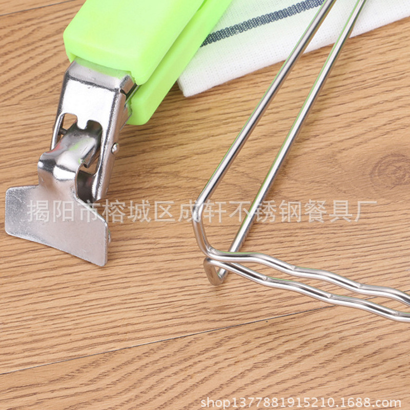 Titular de plato de cocina de acero inoxidable creativo titular de plato de acero inoxidable titular de placa de múltiples funciones