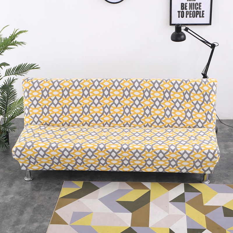 Hyun Zhili 2020 New Stretch Sofa Bed Set Spot Can Be Used Directly Folding Without Armrests