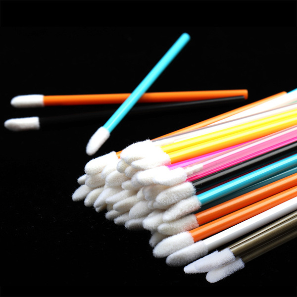 Factory direct sales disposable hollow portable lip brush lipstick…