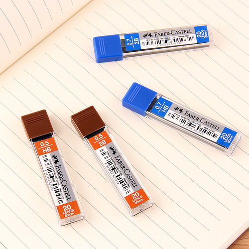 German Faber-Castell 0.5mm movable pencil core for students and children writing automatic pencil refill