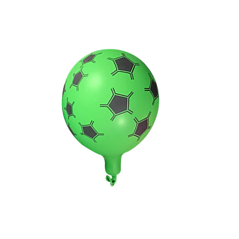 Globo decorativo 2,8G 12 pulgadas globo de látex tema centro comercial atmósfera diseño globo fútbol escena globo