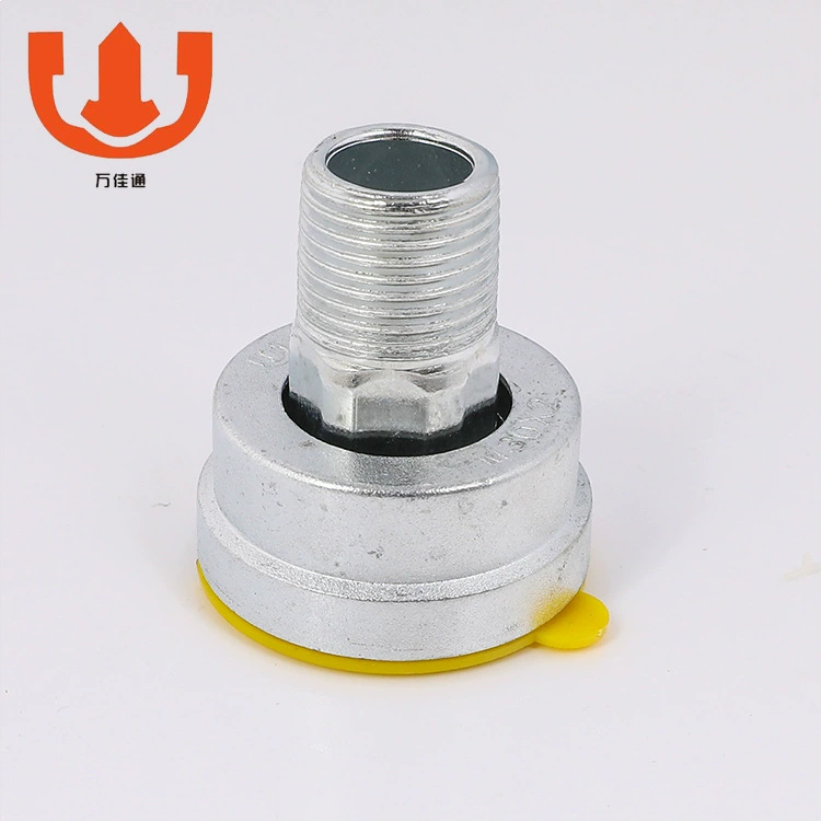 Прямые поставки с завода: кованый стальной антивандальный соединитель для газового счетчика, защита от несанкционированного доступа, соединитель для природного газа