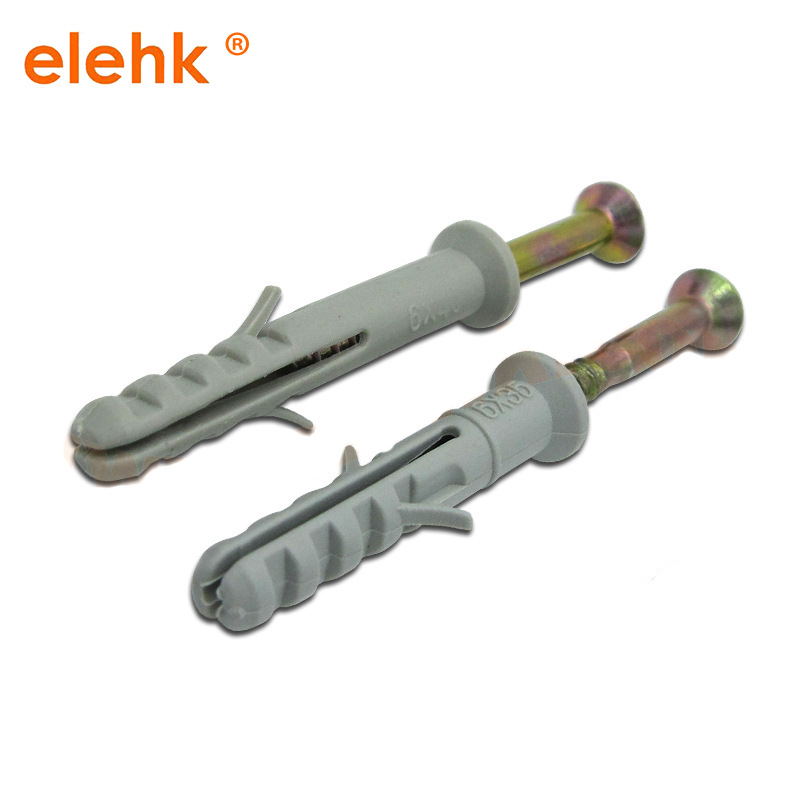 双翅型螺栓套管 塑料膨胀管6mm 源头供应厂家 库存多交期快