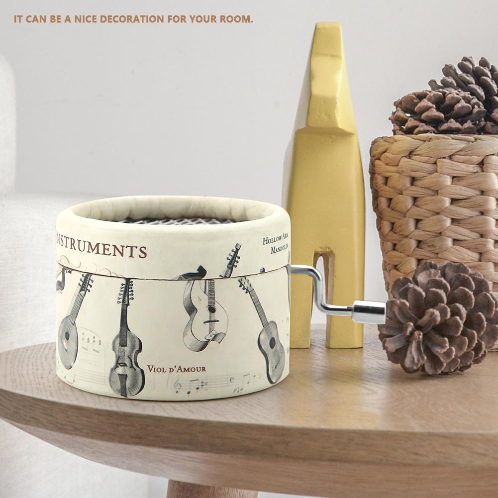 Music Gift Mini Hand Music Box Music Department Home Gift Sky City Mini Music Box