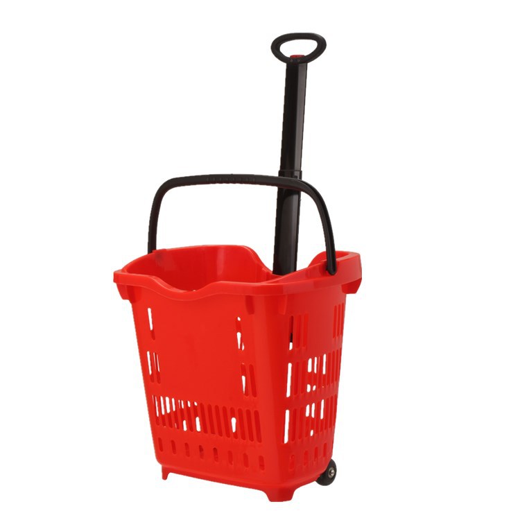 Carretilla compras aleación aluminio 40L/50L, estilo europeo con ruedas, portátil y plegable. image 7