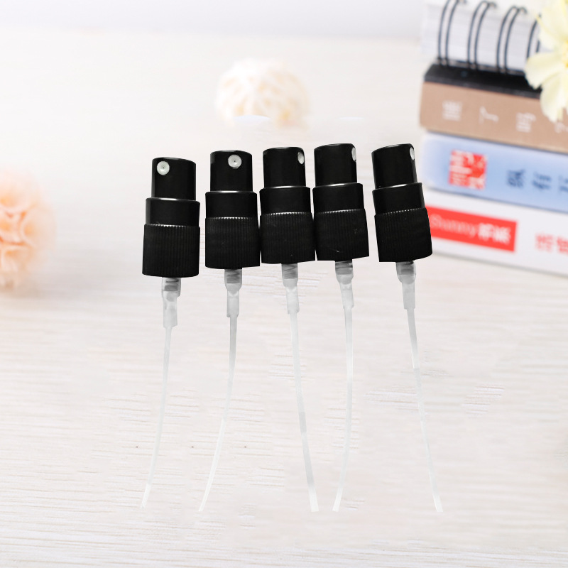 11mm塑料雾化喷头 pp管化妆品按压香水瓶喷头 雾状旋转喷头批发