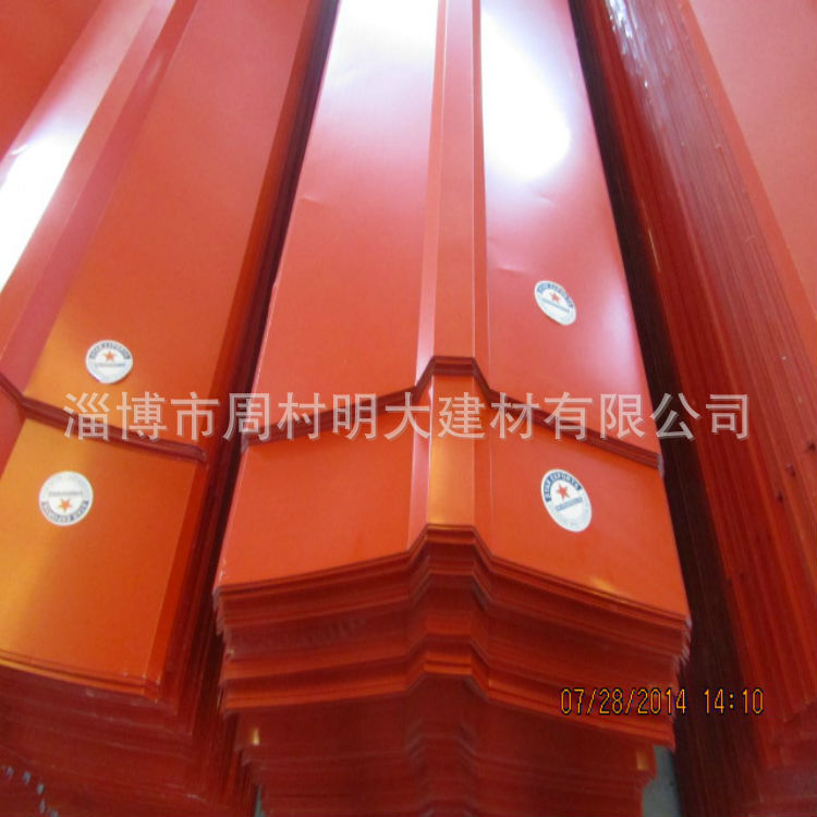 现货 圆弧脊瓦 彩钢瓦 钢结构厂房脊瓦折边脊瓦 色泽艳丽出口产品