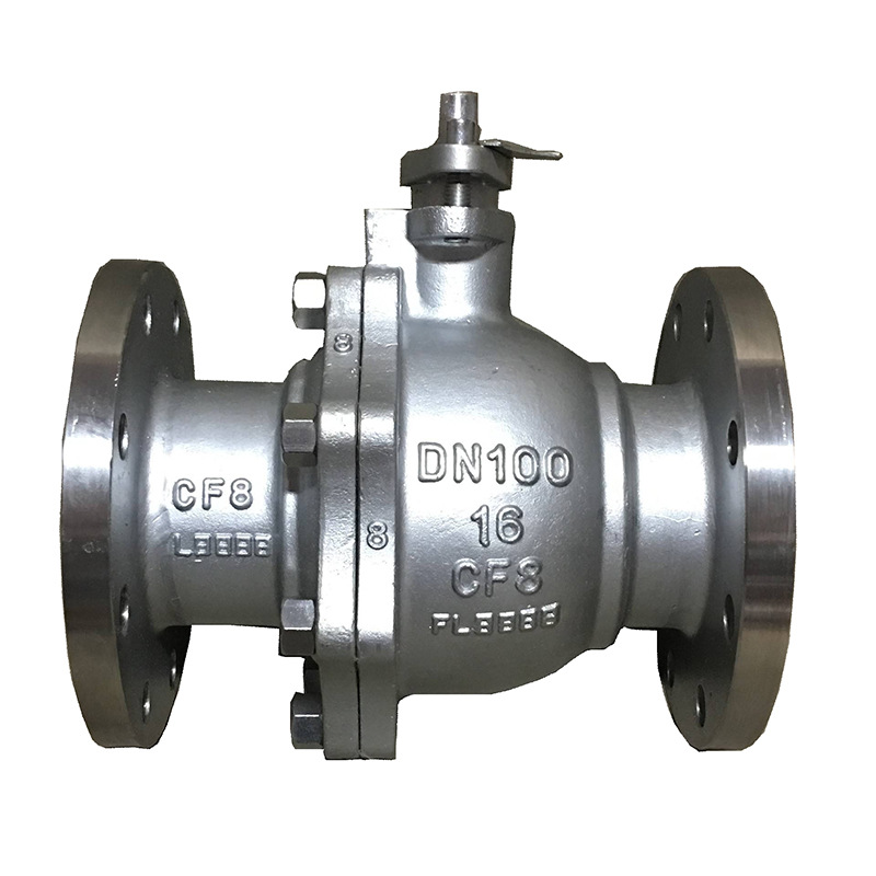 ������׼����ַ����� Q41F-16P  SS304 flange ball valve