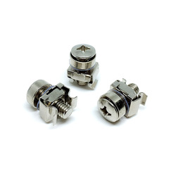 Factory supply nickel-plated crown screws, cabinet enclosure screws, crown three-combination bolts M5M6
