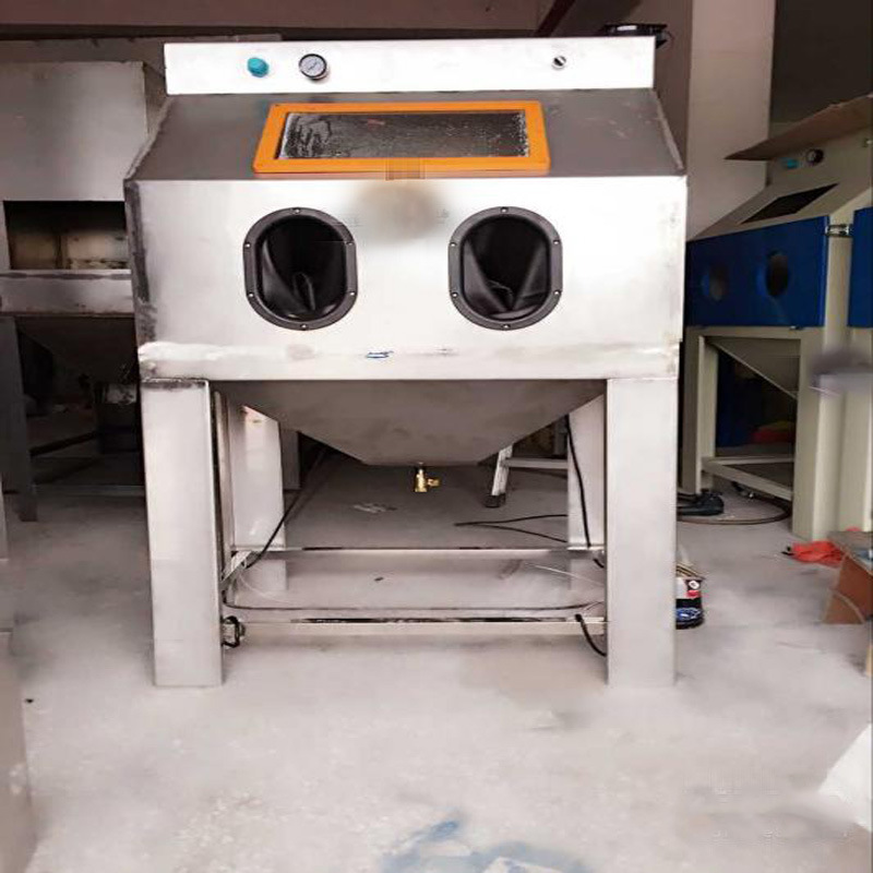 广东水喷砂机 不锈钢产品喷砂环保水砂一体手动喷砂机厂家直销