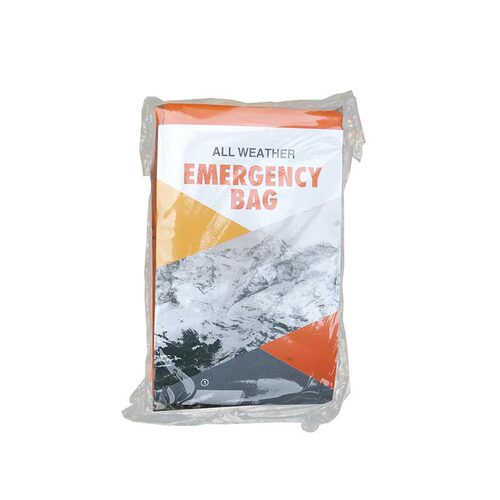 Shengkai Manufacturer Outdoor Lightweight and Portable Emergency First Aid Insulating and Keeping Warm Lifebuoy PE Orange Sleeping Bag Wholesale