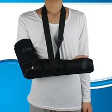 手肘骨折术后固定支具 肘关节固定带夹板 前臂吊带术后康复护具