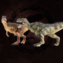 跨境侏罗纪大号异特龙模型玩具实心塑胶仿真恐龙模型男孩玩具