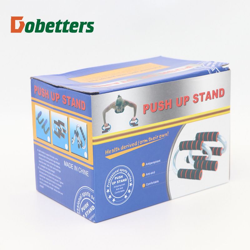 Galvanoplastia push-up stand brazo entrenamiento muscular push-up stand fitness en casa en forma de S push-up stand de dos colores músculo abdominal push-up stand