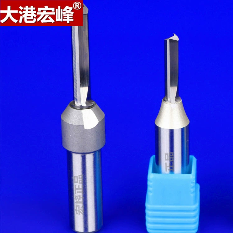 Тайваньский материал метрический TCT двуострый прямой резак Деревообрабатывающий фрезерный станок канавочный станок обрезной станок режущая головка Гун резак