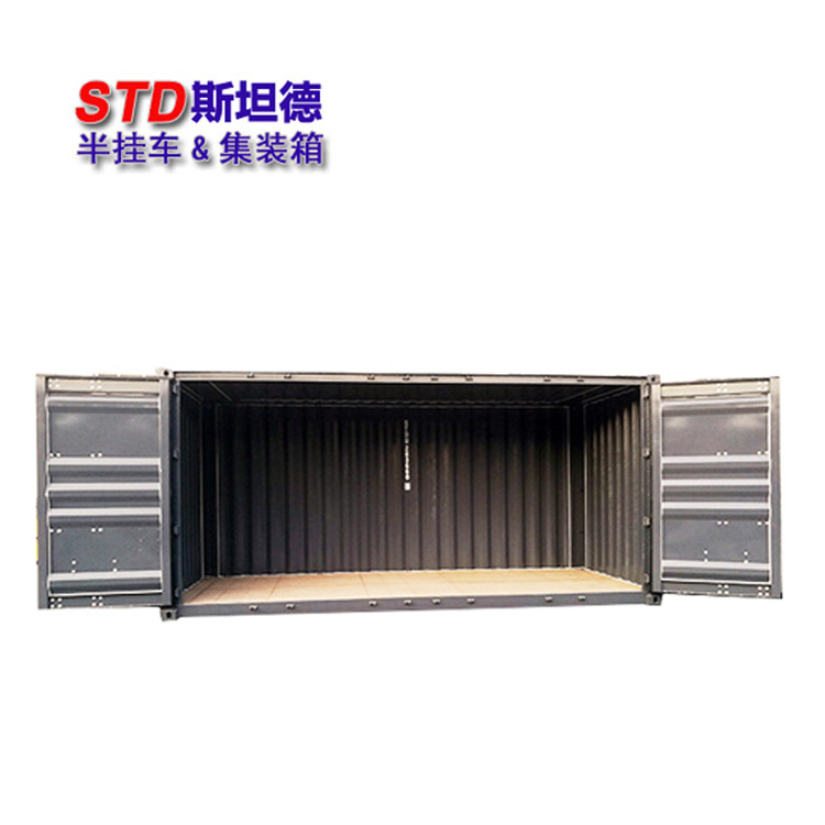 侧开门集装箱门开数量尺寸可预制出口佛山全新二手20英尺集装箱