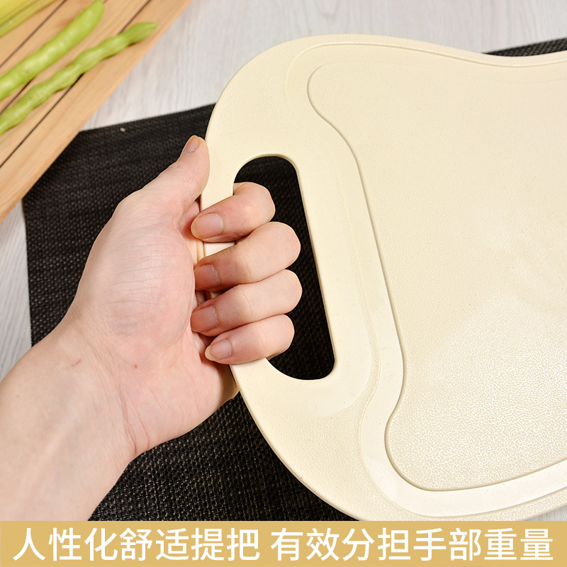 Tablero de corte de paja de trigo tablero de corte pequeño creativo tablero de corte de carne doméstica cocina tablero de ocupación de frutas tablero de corte entrega de fábrica