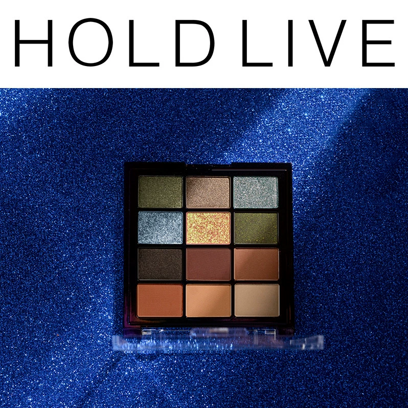 Палетка теней HOLD LIVE Matte, тени для век, 12 цветов, без размазывания, 3 цвета