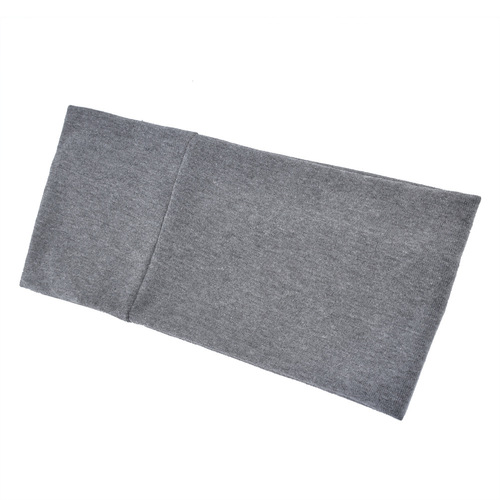 Pure Color Cotton Sweat Absorbent Sports Headband Elastic Band Head Scarf Yoga Hair Accessory Face Washing Head Makeup Beauty Hair Cover