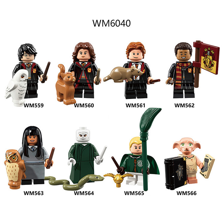 Wm6040 Movie Series Foreign Trade Bagged Mixed Batch Children's Toys Building Blocks Figures