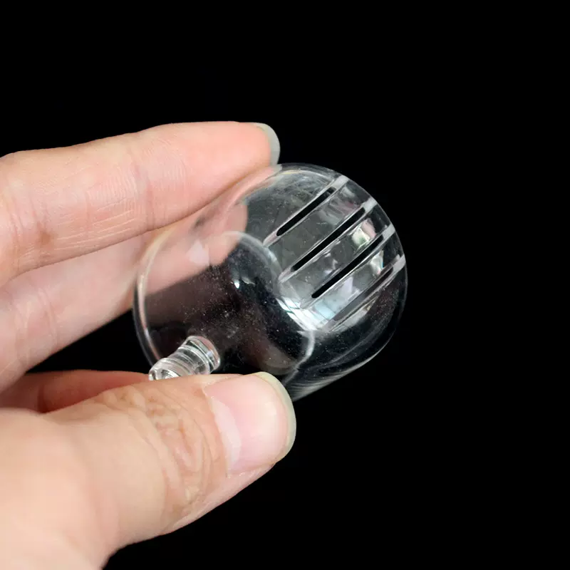 厂家供应水族箱鱼虾红虫杯喂食器 红虫线虫喂食器亚克力红虫杯