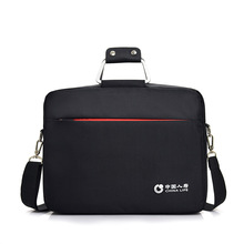 新款商务手提公文包男士大容量笔记本电脑包大气时尚会议资料包