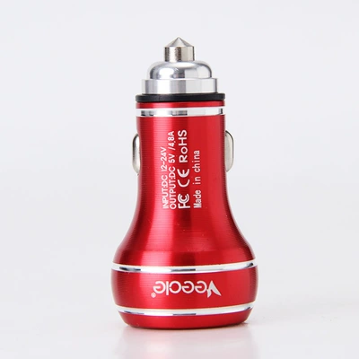 Charger Can Be Customized, Mobil şarj cihazları - ky-c17-single-p-red