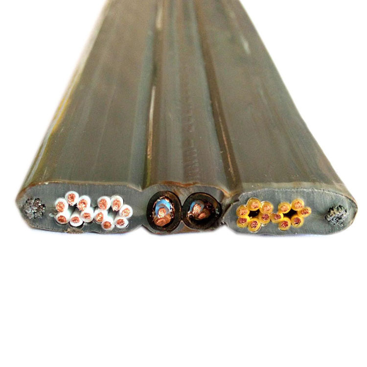 TVVBPG24芯*0.75+2*2P*0.75+2G扁形电缆电梯随行电缆 实现3合一