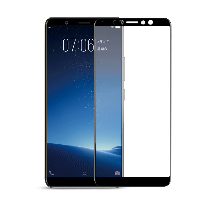 Подходящая для Redmi Note12 Two Two Steel Chemical Masks Redmi K60 Black Border Full -screen Three Strong Scraped Mobile Glass Film
