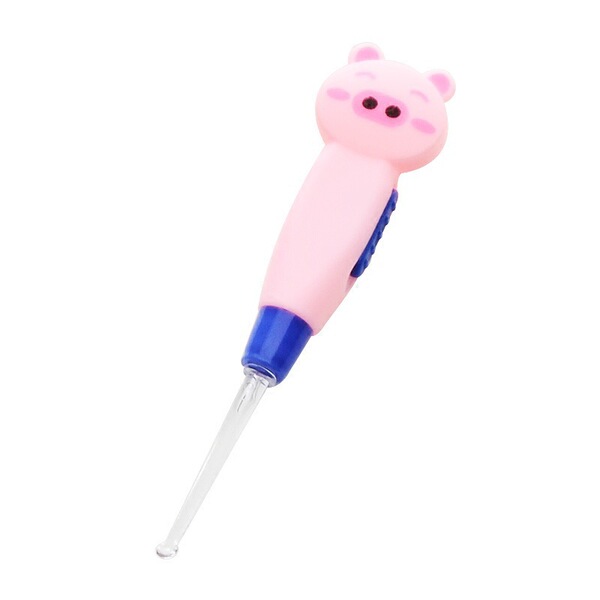 Cartoon removable glowing ear picking with animals for ears