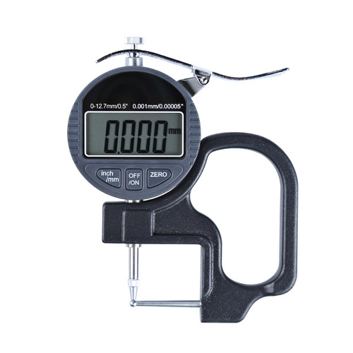 syntek digital tube thickness gauge pipe wall thickness measuring instrument accuracy 0.001mm steel tube aluminum tube straw measurement