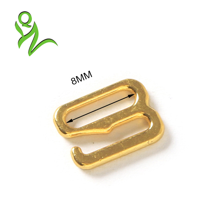 金属纽扣调节环 女士内衣吊带文胸肩带扣子0字8字9字扣配套8mm