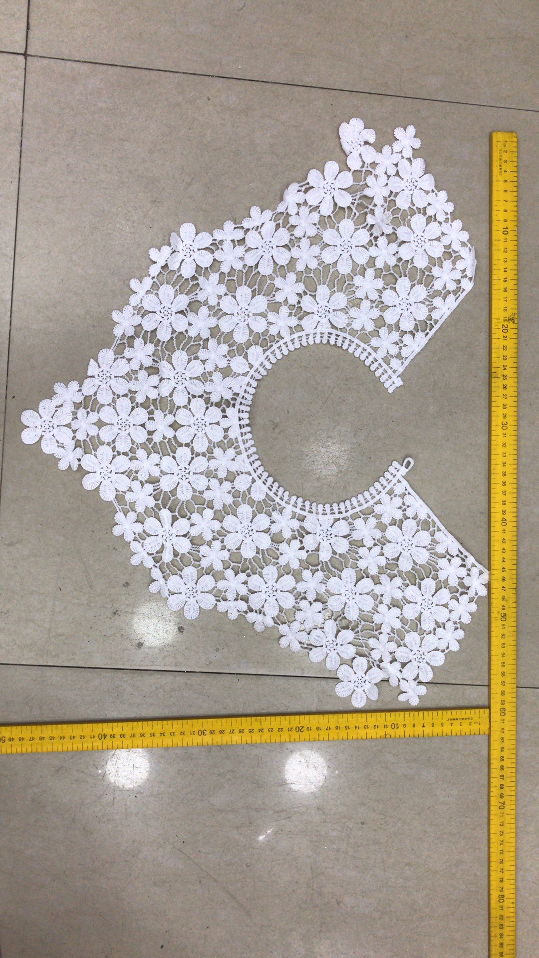 厂家直销爆版现货高品质适于女装的外单款梅花牛奶丝领花花个