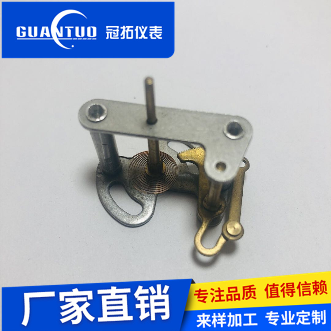 青岛冠拓仪表厂家直销Y60加高压力表机芯不锈铁仪表配件压力表