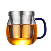 Glossy cup with glass stainless steel, cigarette holder, flavored tea, wholesale