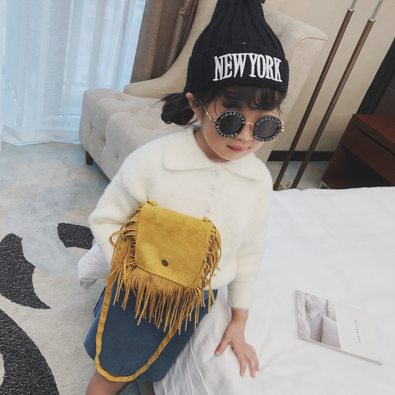 2024 nuevo bolso de los niños coreanos de la manera de las niñas bolsa de mensajero del hombro linda princesa bebé accesorios bolsa de moda