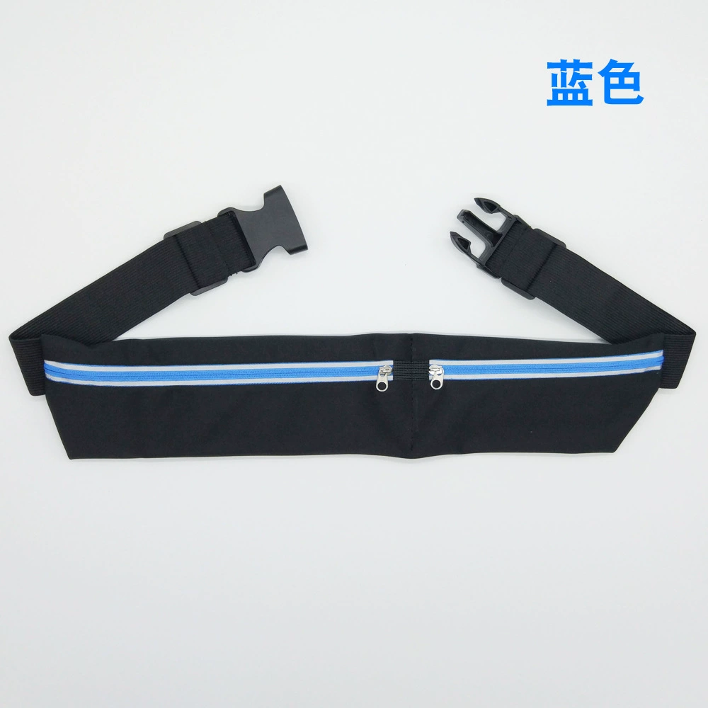 Travel Sports Belt Bag, Unisex, Waterproof Anti-Theft, Fits Phones up to 6.5", Reflective Strip