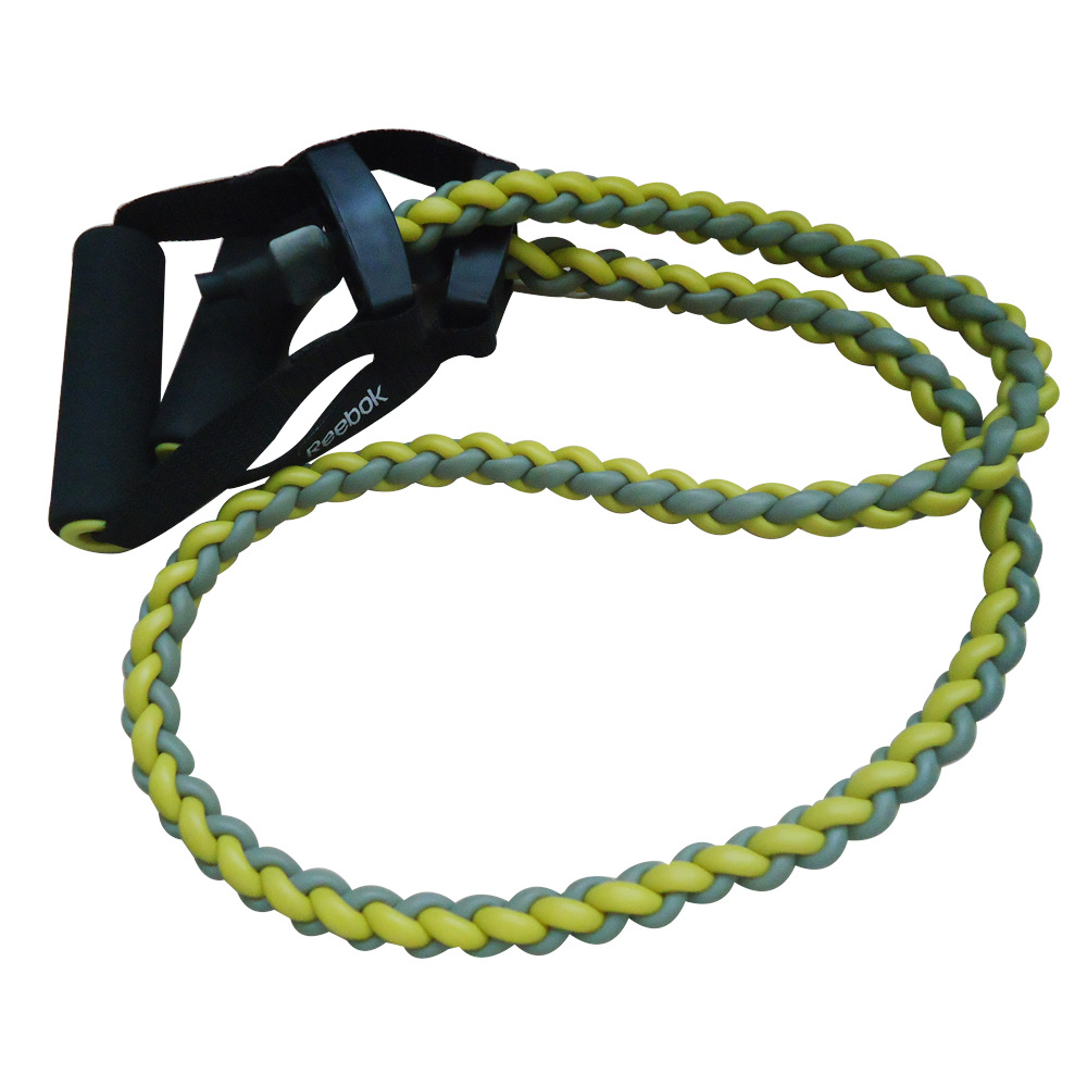 一字瑜伽拉力器 腿部肌肉康复训练弹力阻力带 TPE健身拉力绳厂家