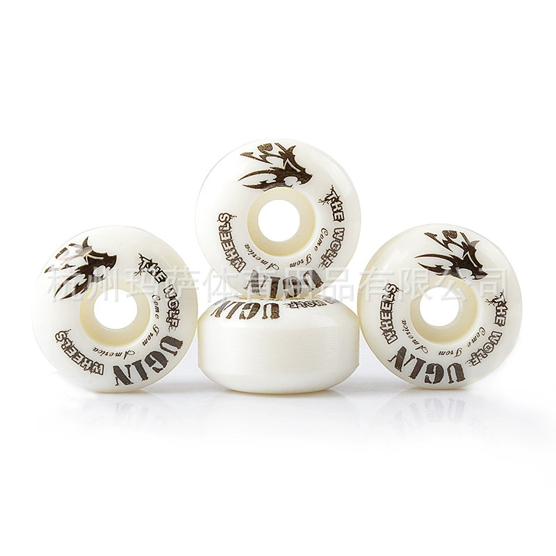 [Термоусадочная упаковка] PU Car Line Wolf Wheel 95A52*30 Двойное колесо для скейтборда для новичков MS2401