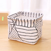 Table storage box, stationery, storage basket, dressing table, pens holder, cotton and linen