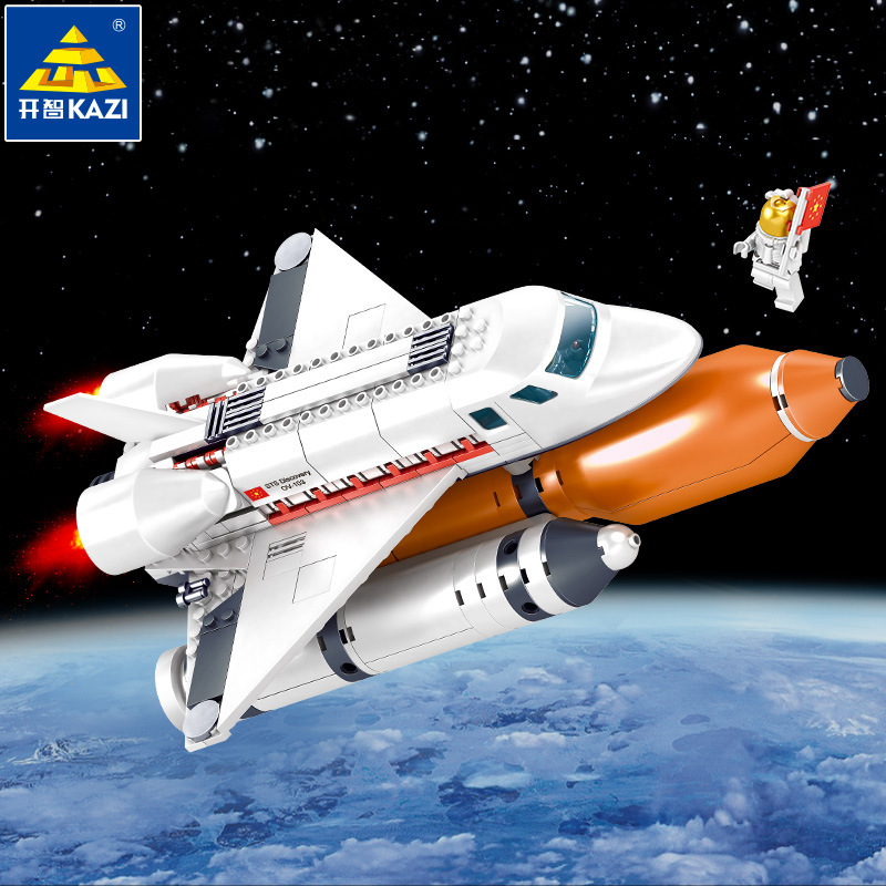 KaiZhi - Bloques de Construcción de Modelos de Cohetes Espaciales, Satélites y Naves Espaciales, Juguetes Educativos de Ciencia y Tecnología para Niños image 4