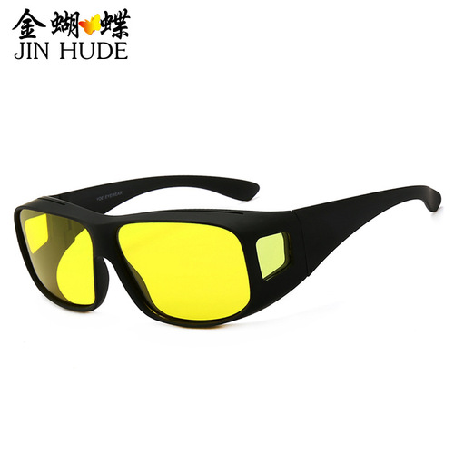 Mirror Polarized Night Vision Sunglasses Men's Fashion Outdoor Cycling Glasses Windproof Sandproof Ski Goggles Wholesale 8120