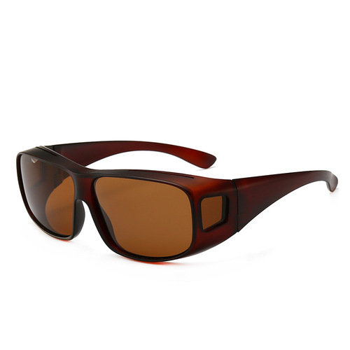 Mirror Polarized Night Vision Sunglasses Men's Fashion Outdoor Cycling Glasses Windproof Sandproof Ski Goggles Wholesale 8120