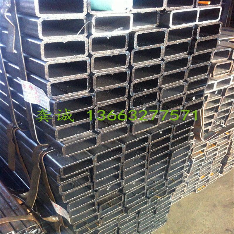 扬州镀锌方管厂家120x40x3设备用80*100*2-6镀锌方矩管价格160*60