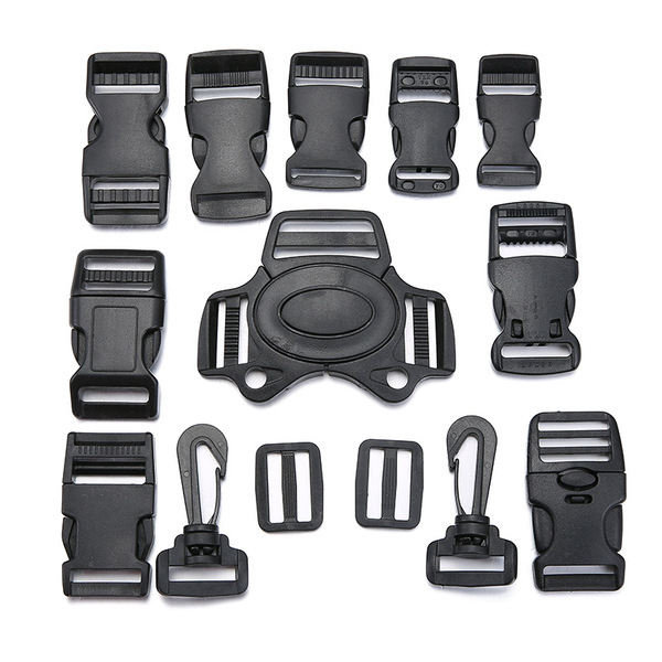 plastic black white tent