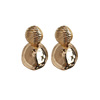 Metal accessory, earrings, goods, European style, wholesale