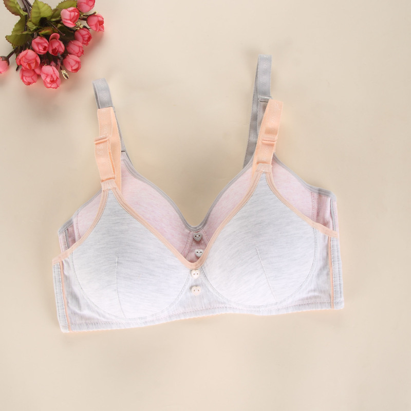 Factory direct new girl bra no steel ring Development girl underwear Cotton Junior High School students bra Factory direct new girl bra no steel ring Development girl underwear Cotton Junior High School students bra