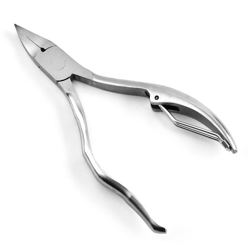 Exfoliating pliers stainless steel for nails