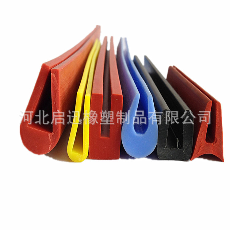 供应 蒸柜蒸箱耐高温硅胶密封条 矩形U型P型硅胶条